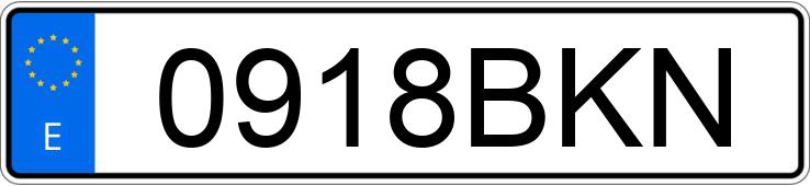 Numer rejestracyjny 0918BKN posiada AUDI A3 Numer rejestracyjny 0918BKN posiada AUDI A3