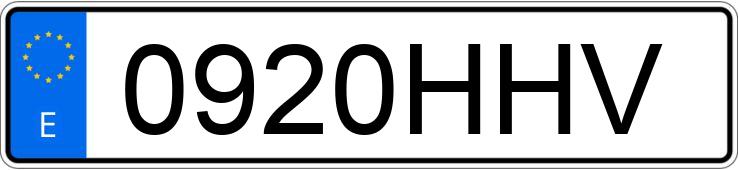 Numer rejestracyjny 0920HHV posiada FORD FOCUS Numer rejestracyjny 0920HHV posiada FORD FOCUS