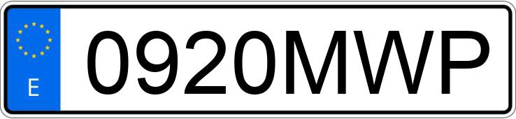 Numer rejestracyjny 0920MWP posiada BMW X3 Numer rejestracyjny 0920MWP posiada BMW X3