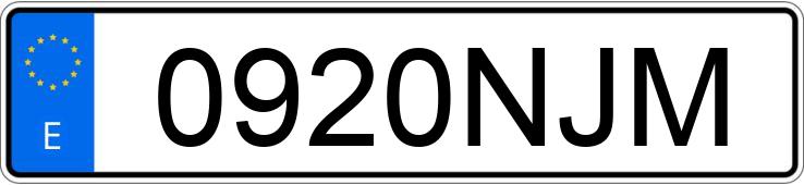 Numer rejestracyjny 0920NJM posiada CUPRA FORMENTOR 1.5TSI Numer rejestracyjny 0920NJM posiada CUPRA FORMENTOR 1.5TSI