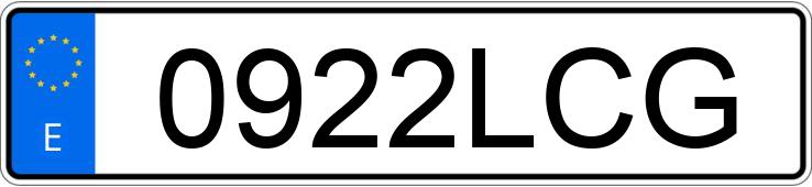 Numer rejestracyjny 0922LCG posiada CITROEN BERLINGO Numer rejestracyjny 0922LCG posiada CITROEN BERLINGO