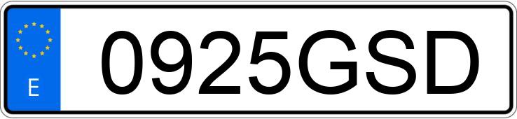 Numer rejestracyjny 0925GSD posiada RENAULT GRAND KANGOO