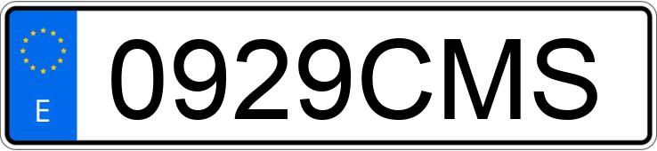 Numer rejestracyjny 0929CMS posiada CITROEN XSARA Numer rejestracyjny 0929CMS posiada CITROEN XSARA