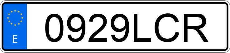 Numer rejestracyjny 0929LCR posiada VOLVO XC60