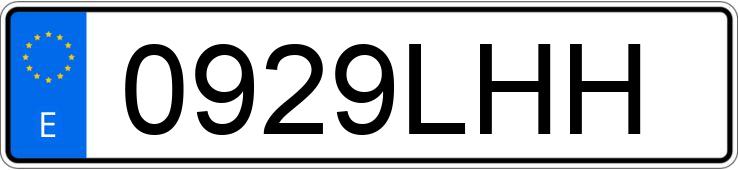 Numer rejestracyjny 0929LHH posiada MERCEDES CITAN