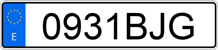 Numer rejestracyjny 0931BJG posiada VOLKSWAGEN GOLF Numer rejestracyjny 0931BJG posiada VOLKSWAGEN GOLF