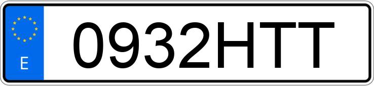 Numer rejestracyjny 0932HTT posiada SEAT LEON Numer rejestracyjny 0932HTT posiada SEAT LEON