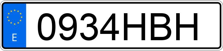 Numer rejestracyjny 0934HBH posiada OPEL ASTRA Numer rejestracyjny 0934HBH posiada OPEL ASTRA