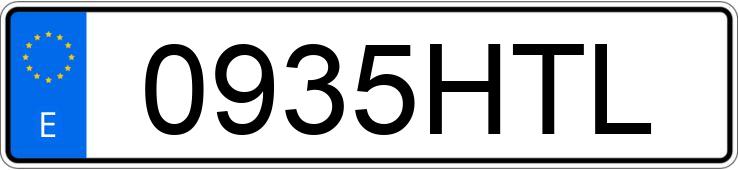 Numer rejestracyjny 0935HTL posiada RENAULT CAPTUR