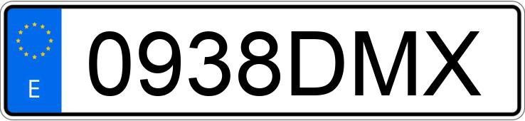 Numer rejestracyjny 0938DMX posiada PEUGEOT 307 Numer rejestracyjny 0938DMX posiada PEUGEOT 307