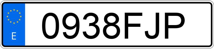 Numer rejestracyjny 0938FJP posiada FORD TRANSIT CONNECT Numer rejestracyjny 0938FJP posiada FORD TRANSIT CONNECT