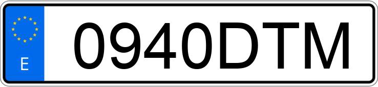 Numer rejestracyjny 0940DTM posiada IVECO A Numer rejestracyjny 0940DTM posiada IVECO A