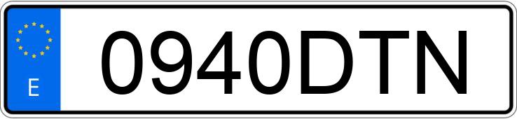 Numer rejestracyjny 0940DTN posiada SEAT LEON Numer rejestracyjny 0940DTN posiada SEAT LEON