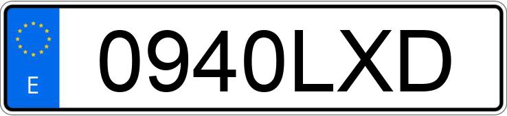 Numer rejestracyjny 0940LXD posiada RENAULT CLIO Numer rejestracyjny 0940LXD posiada RENAULT CLIO