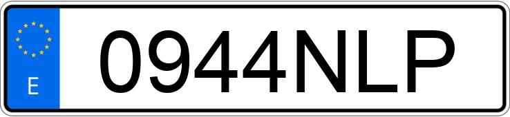 Registreringsnummeret 0944NLP har MERCEDES CLA (117) 200