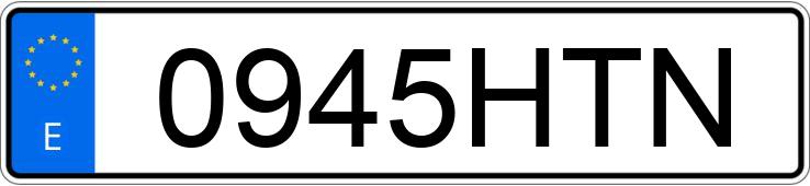 Numer rejestracyjny 0945HTN posiada OPEL MOKKA