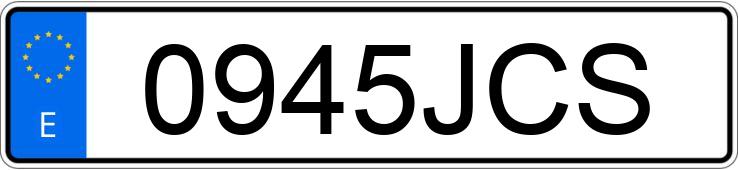 Numer rejestracyjny 0945JCS posiada CITROEN C3