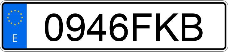 Numer rejestracyjny 0946FKB posiada JEEP GRAND CHEROKEE