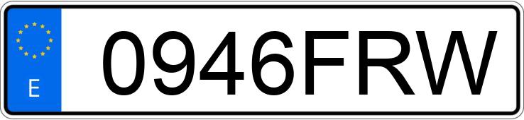 Numer rejestracyjny 0946FRW posiada OPEL ANTARA