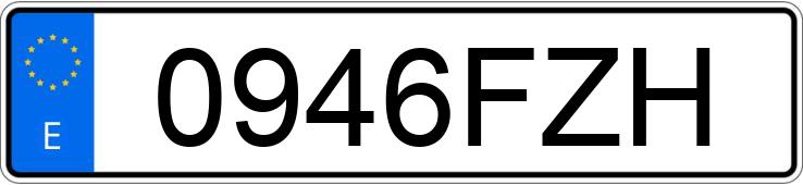 Numer rejestracyjny 0946FZH posiada MERCEDES CLK (208-209)