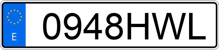 Numer rejestracyjny 0948HWL posiada SEAT ALTEA