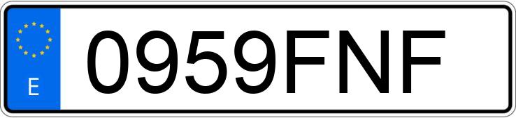 Numer rejestracyjny 0959FNF posiada SUBARU TRIBECA Numer rejestracyjny 0959FNF posiada SUBARU TRIBECA