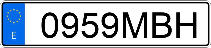 Numer rejestracyjny 0959MBH posiada KIA SPORTAGE Numer rejestracyjny 0959MBH posiada KIA SPORTAGE