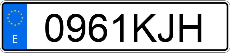 Numer rejestracyjny 0961KJH posiada KIA STONIC