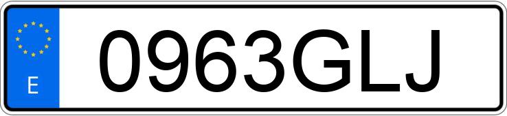 Numer rejestracyjny 0963GLJ posiada SEAT ALTEA XL