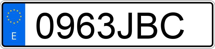 Numer rejestracyjny 0963JBC posiada RENAULT CLIO Numer rejestracyjny 0963JBC posiada RENAULT CLIO