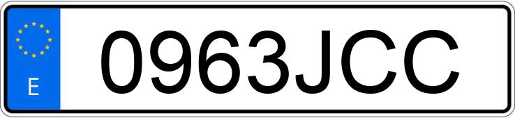 Numer rejestracyjny 0963JCC posiada VOLKSWAGEN POLO Numer rejestracyjny 0963JCC posiada VOLKSWAGEN POLO