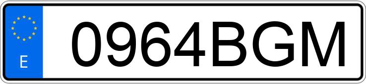 Numer rejestracyjny 0964BGM posiada RENAULT MEGANE Numer rejestracyjny 0964BGM posiada RENAULT MEGANE