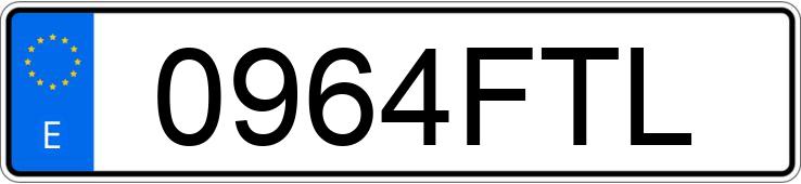 Numer rejestracyjny 0964FTL posiada NISSAN PATHFINDER