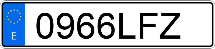 Numer rejestracyjny 0966LFZ posiada MERCEDES GLC (253) Numer rejestracyjny 0966LFZ posiada MERCEDES GLC (253)