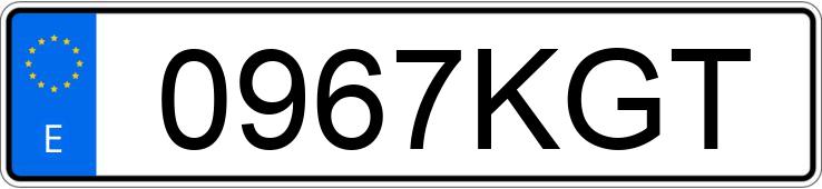 Numer rejestracyjny 0967KGT posiada SEAT LEON Numer rejestracyjny 0967KGT posiada SEAT LEON