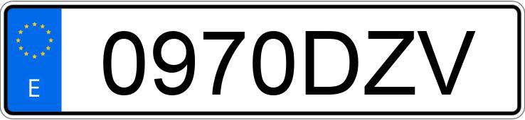 Numer rejestracyjny 0970DZV posiada OPEL VECTRA Numer rejestracyjny 0970DZV posiada OPEL VECTRA