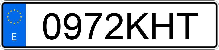 Numer rejestracyjny 0972KHT posiada SEAT LEON