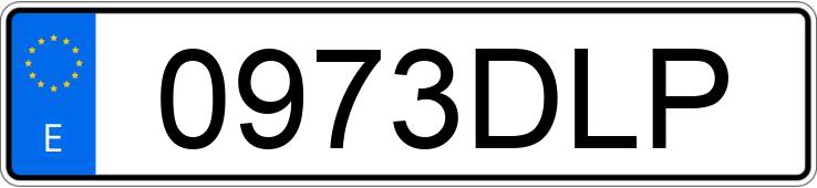 Numer rejestracyjny 0973DLP posiada TOYOTA LAND CRUISER