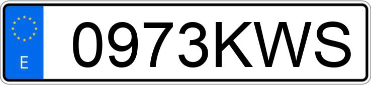 Numer rejestracyjny 0973KWS posiada DACIA DUSTER Numer rejestracyjny 0973KWS posiada DACIA DUSTER