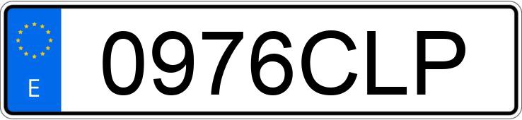 Numer rejestracyjny 0976CLP posiada SEAT LEON