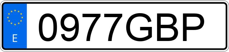 Numer rejestracyjny 0977GBP posiada VOLKSWAGEN CADDY Numer rejestracyjny 0977GBP posiada VOLKSWAGEN CADDY