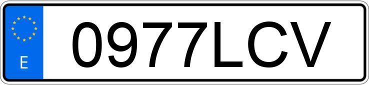 Numer rejestracyjny 0977LCV posiada SKODA KAMIQ