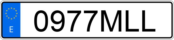 Numer rejestracyjny 0977MLL posiada NISSAN JUKE