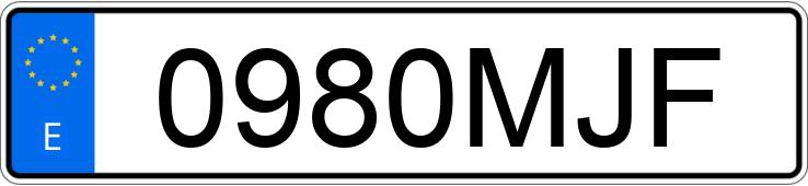 Numer rejestracyjny 0980MJF posiada BMW SERIE 4 Numer rejestracyjny 0980MJF posiada BMW SERIE 4