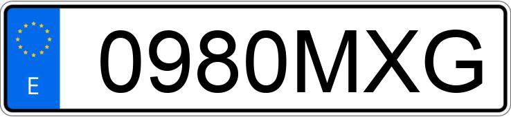 Numer rejestracyjny 0980MXG posiada DACIA SANDERO