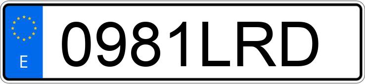 Numer rejestracyjny 0981LRD posiada PEUGEOT BOXER Numer rejestracyjny 0981LRD posiada PEUGEOT BOXER