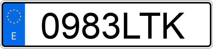 Numer rejestracyjny 0983LTK posiada MERCEDES CLA (118) Numer rejestracyjny 0983LTK posiada MERCEDES CLA (118)