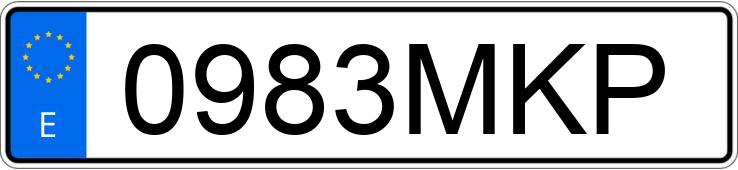 Numer rejestracyjny 0983MKP posiada DACIA JOGGER Numer rejestracyjny 0983MKP posiada DACIA JOGGER