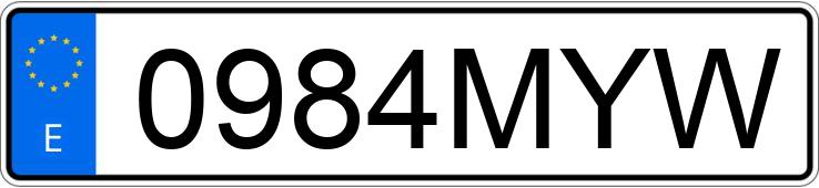 Numer rejestracyjny 0984MYW posiada BMW X6 Numer rejestracyjny 0984MYW posiada BMW X6