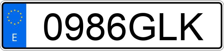 Numer rejestracyjny 0986GLK posiada MERCEDES CL (215-216) Numer rejestracyjny 0986GLK posiada MERCEDES CL (215-216)